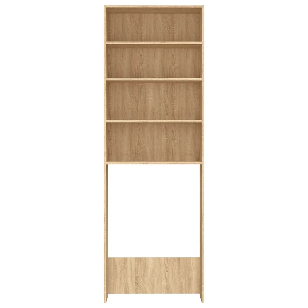Mobile per Lavatrice Rovere Sonoma 64x24x190 cm CFW9158234