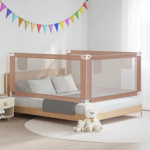 Sponda Letto di Sicurezza per Bambini Talpa 180x25cm in Tessuto 10222