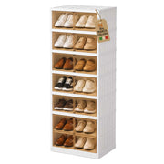 Akitaink Scarpiera Doppia Modulare Salvaspazio 7 Ripiani