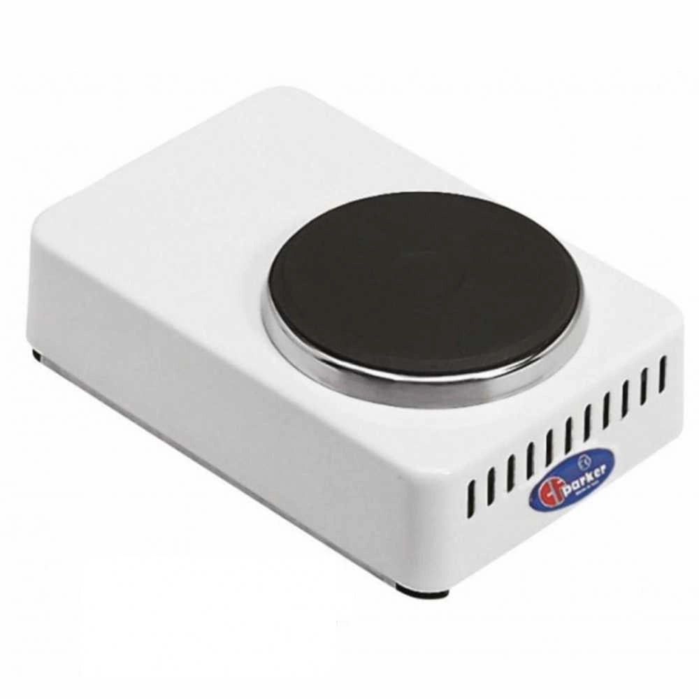Fornello elettrico 1 piastra elettrica, 450 Watt, Ø piastra 80 mm. cm 17x11,5x6  - PARKER