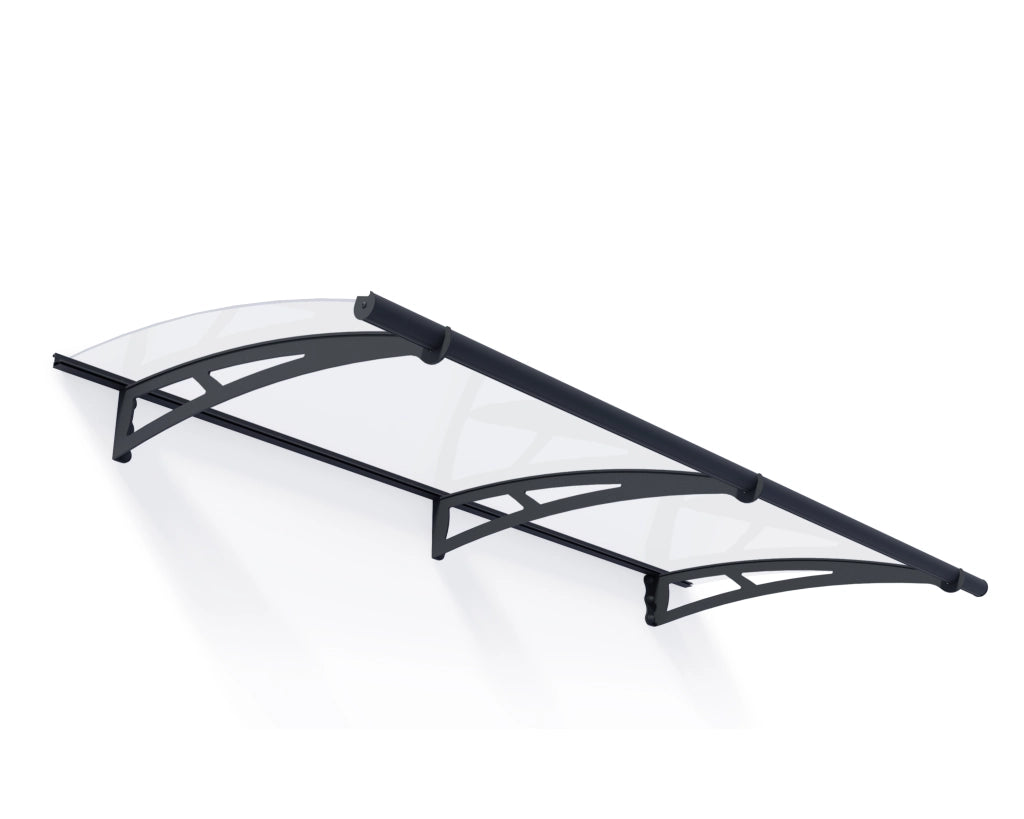 Pensilina Da Esterno Aquila  205X91 cm Trasparente