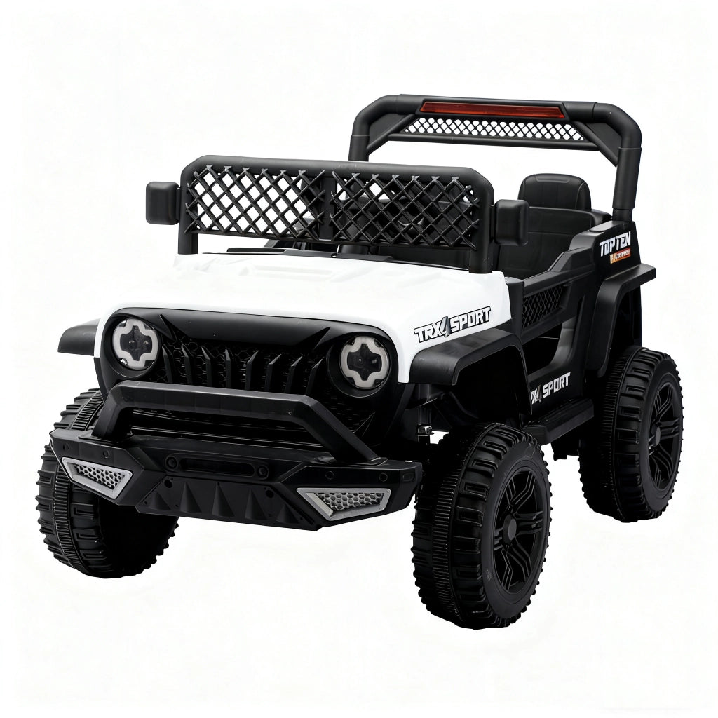 Macchina elettrica per bambini ¨C zephmum ¨C Rosso con telecomando