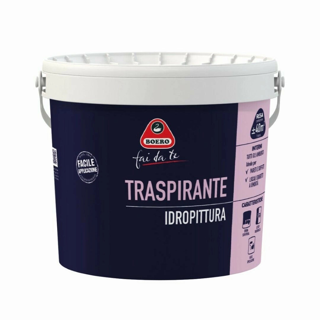 Idropittura Traspirante Da 4 Litri - Boero