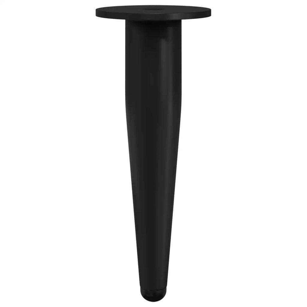 Piedini per mobili 12 pz Nero ? 40 x 98 mm Ferro CFW9119411