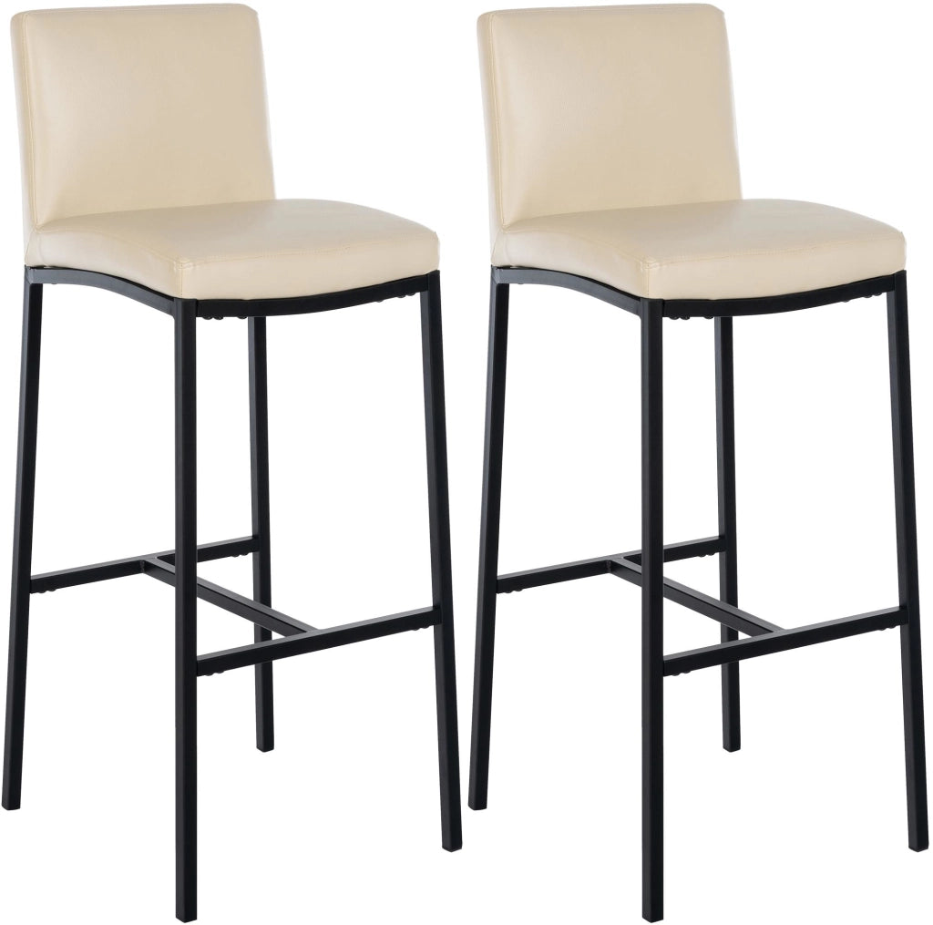 Set di 2 sgabelli da bar Freeport in ecopelle B 1