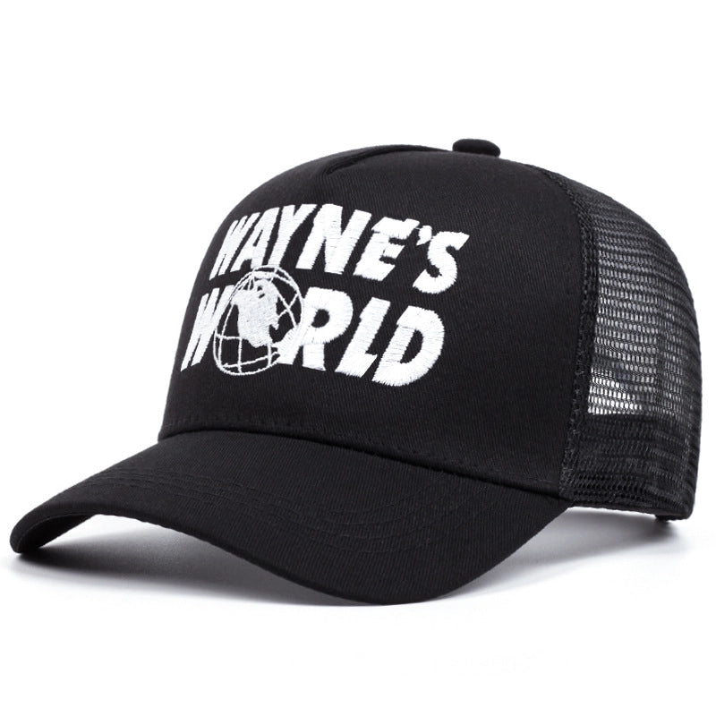 Cappellino da baseball Wayne's World nero