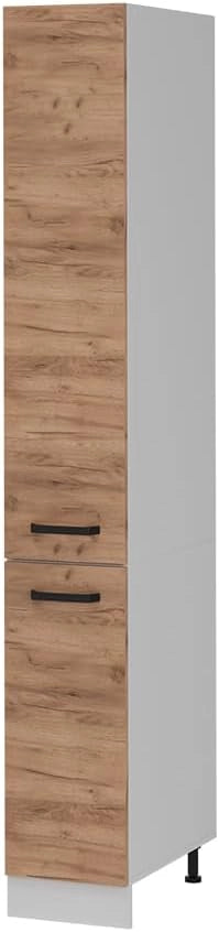 Frontale cucina R-Line, Quercia dorata, 29.6 x 196 cm frontale del mobile per mobile alto estraibile