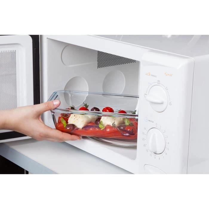 Scatola rettangolare con coperchio - PYREX - 1451026 - 20 x 15 cm - 800 ml - Cook & Go - Fondo in vetro borosilicato
