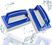Set di spazzole per piscina leggere - 2 pezzi - Dimensioni: 14,5 x 8,5 x 7 cm