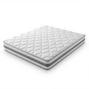 Materasso a Molle Insacchettate 7 Zone con Comfort Foam Rigidità H4 140x200x25 cm; Bianco