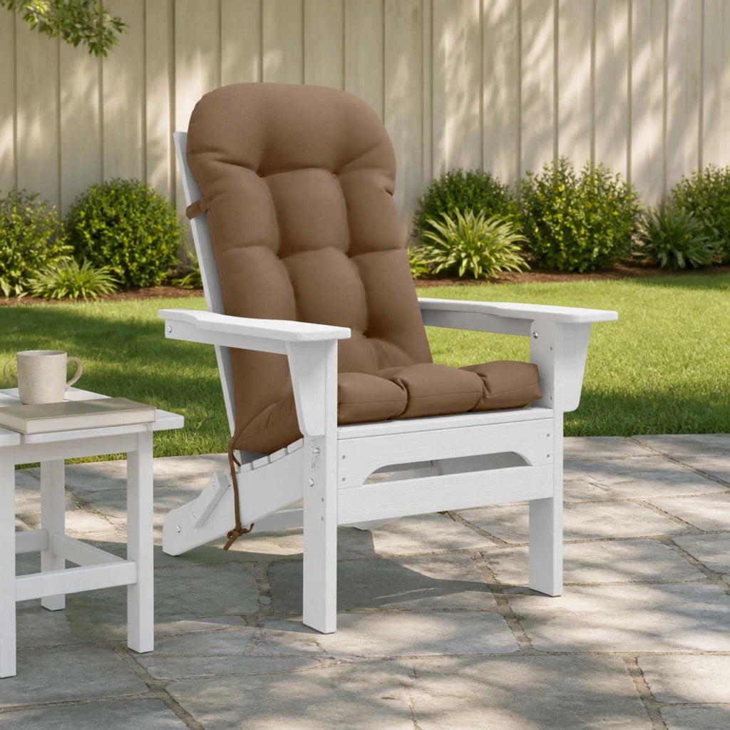 Cuscino per Lounger Sole PUTTEN 100% Poliestere Tortora 948212