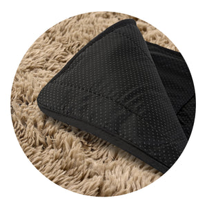 AIO FACTORY 80x120 cm TAPPETO PELOSO ANTISCIVOLO Beige - Tappeto morbido per la casa