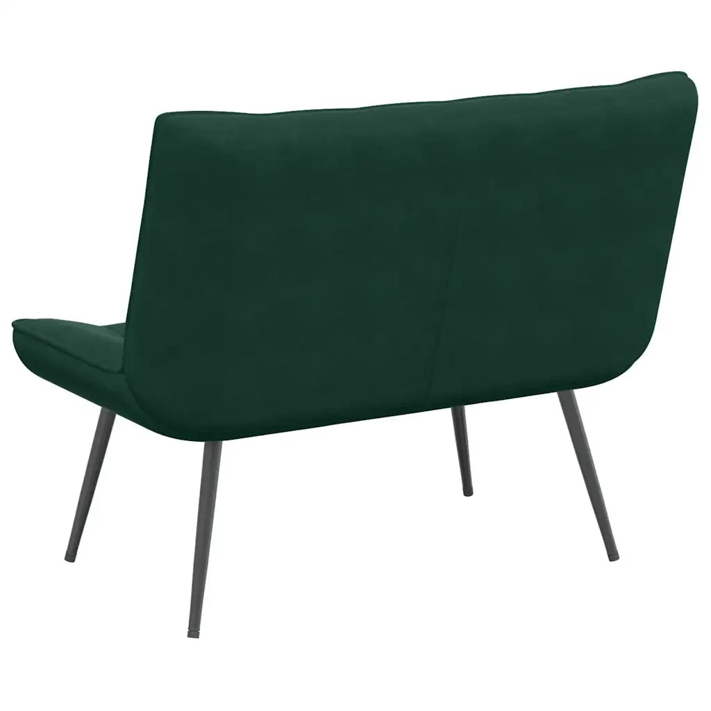 Panca Verde Scuro 110x74x84 cm in Velluto CFW2139280