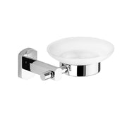 Portasapone da muro in acciaio inox e Cromall EP11 Gedy serie EDERA PLUS Cromato