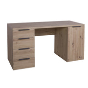 Scrivania con 1 anta e 4 cassetti H 77.80 x L146.00 x P60.10 cm