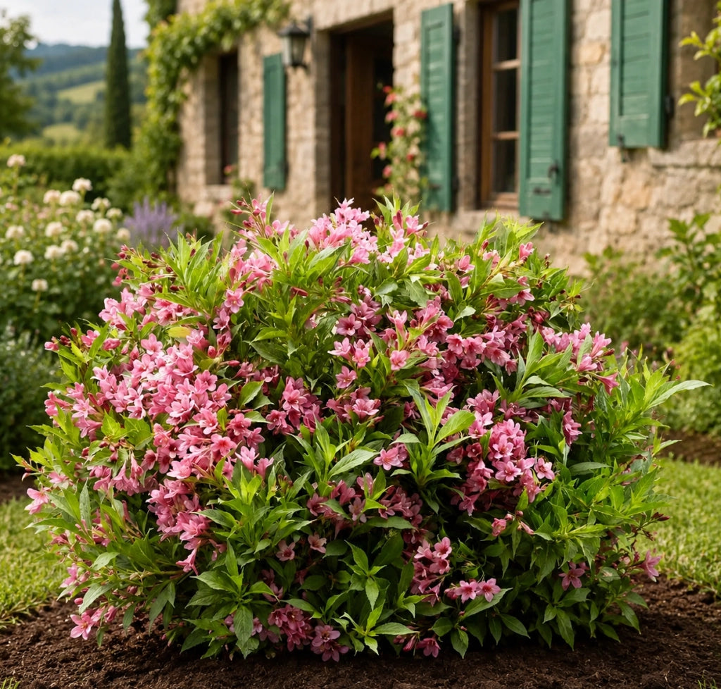 Gardenaria Weigela 'Picobella Rose' - Arbusto ornamentale da giardino Altezza: 40/50 cm (vaso18)