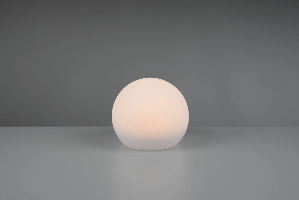 MELO LAMPADA DA GIARDINO LED 0,5W 30lm, 3000K CON PICCHETTO SOLARE EFFETTO RGB CON TELECOMANDO MULTIFUNZIONE D. 20CM IP 65