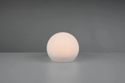 MELO LAMPADA DA GIARDINO LED 0,5W 30lm, 3000K CON PICCHETTO SOLARE EFFETTO RGB CON TELECOMANDO MULTIFUNZIONE D. 20CM IP 65