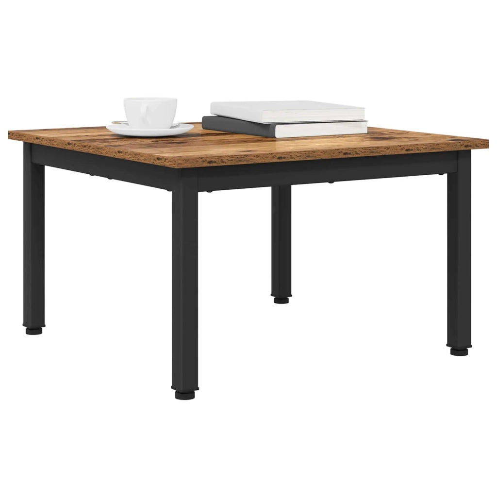 Tavolino da salotto | Tavolino da caff¨¨ | Tavolino da Soggiorno Legno vecchio 60 x 60 x 36 cm