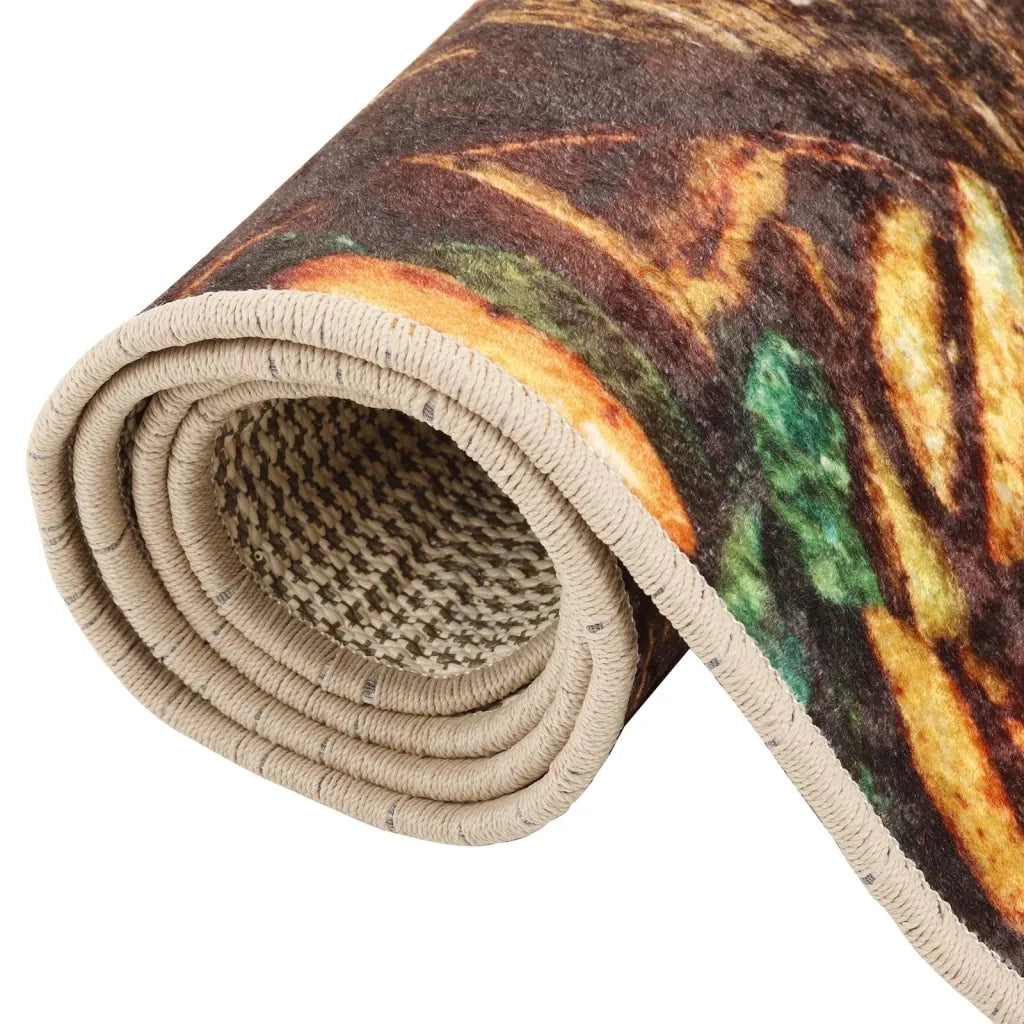 Tappeto da Cucina-Tappetino da Cucina Multicolore 60x180 cm Lavabile Antiscivolo 271869
