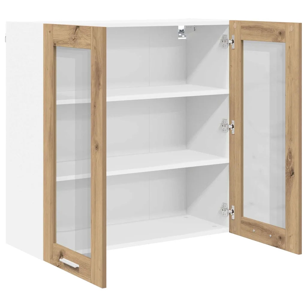 Armadio pensile Rovere artigianale 80 x 31 x 80 cm 884329