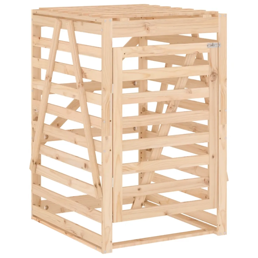 Copribidone Doppio in Legno Massello di Pino 3157685
