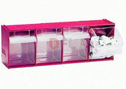 CASSETTIERA SOVRAPPONIBILE PORTAOGGETTI FERRAMENTA CM. 60x14x14,8 - 5 TIRETTI