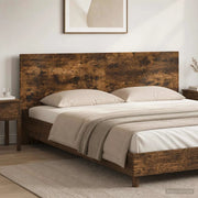 Testiera da Muro HAARLEM Rovere Fumo Legno ingegnerizzato 896940