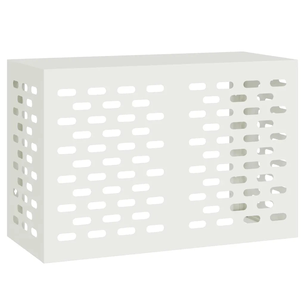 Copertura per condizionatore d'aria Bianco 90 x 40 x 60 cm 865891