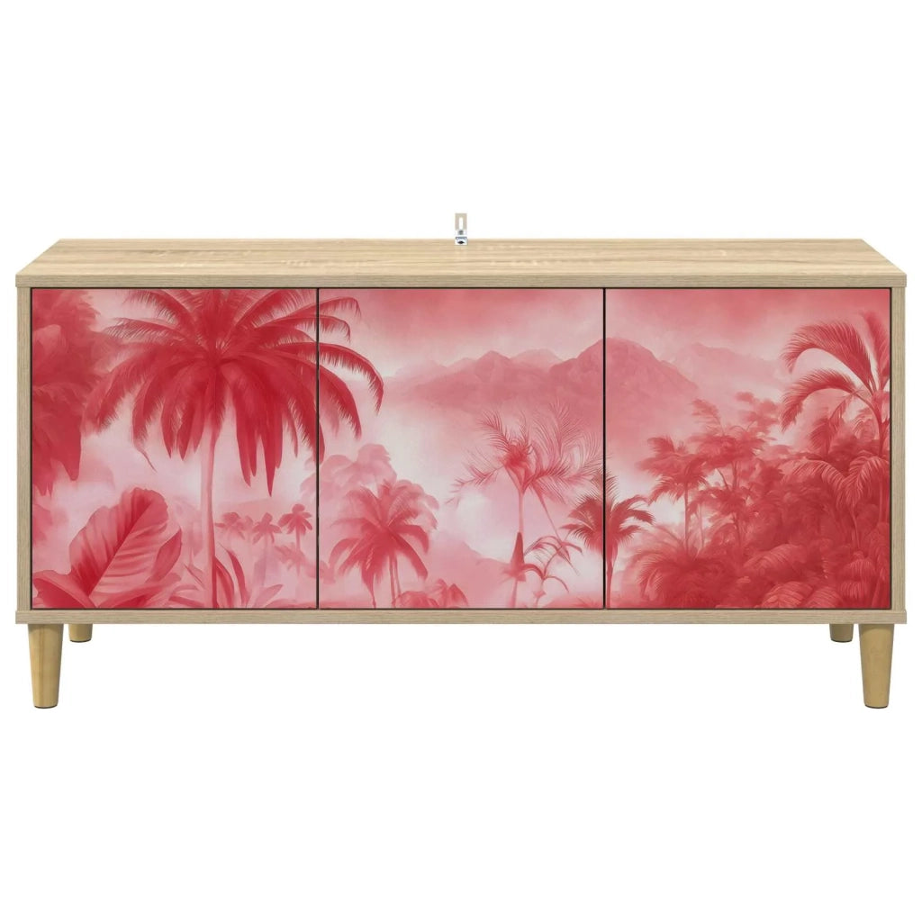 Mobile TV AACHEN 102 x 33 x 50 cm Sonoma Legno ingegnerizzato 8007086