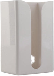 Supporto per tessuto da parete - Montaggio facile - Adesivo autoattivante - Supporto per tessuto - Grigio - 12 x 8 x 19 cm - Costruzione in ABS di alta qualità - Cassetto di archiviazione
