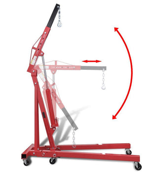 Gru Idraulica Pieghevole Capacità  Massima 2000Kg