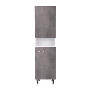 Colonna 45x50 ante bianche maniglie sinistra