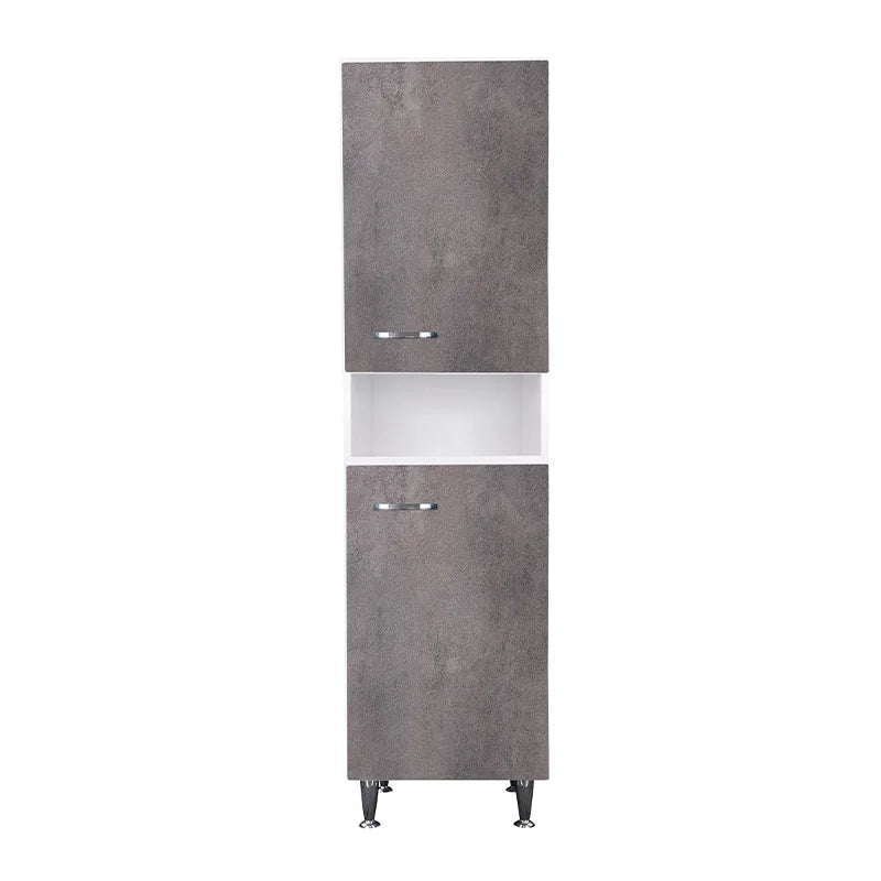 Colonna 45x50 ante bianche maniglie sinistra
