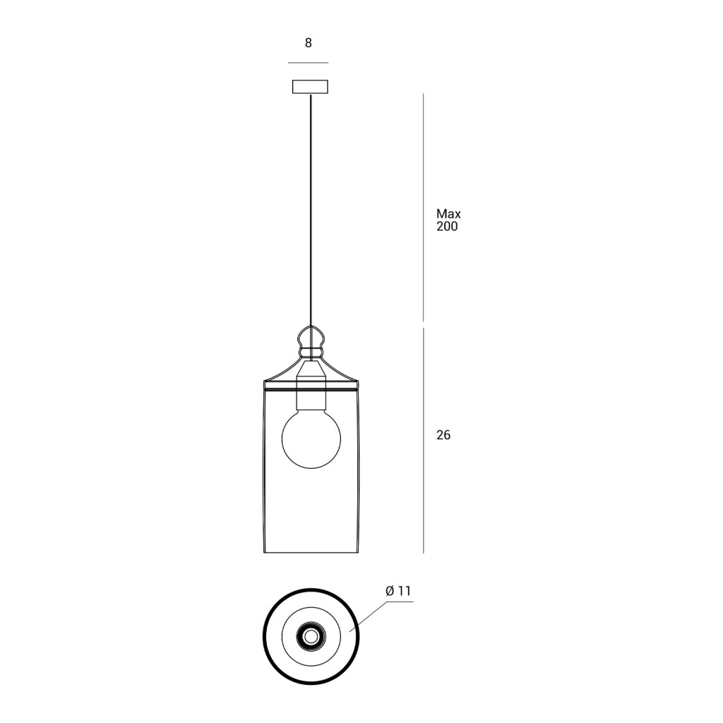 EBE SOSPENSIONE1 LUCE  DIFFUSORE IN VETRO GRIGIO FUME' ROSONE ORO ATTACCO E27