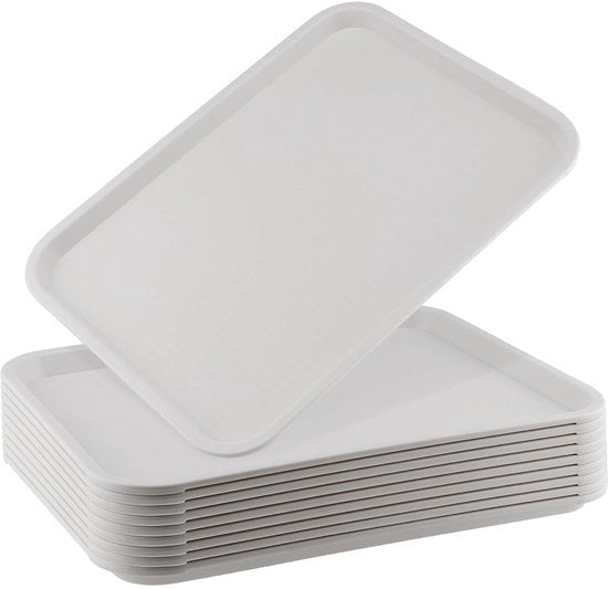 Piatto di Servizio 41,5 x 30,5 cm - Rettilineo Plastico - 10
