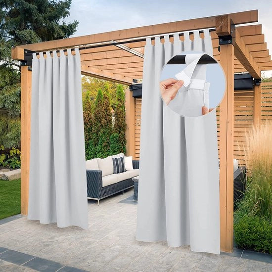 Baliarde esterne per esterni impermeabile e resistente al tempo,verrà oscurato \ tenda per balcone, opaco - H 243 x W 132 cm