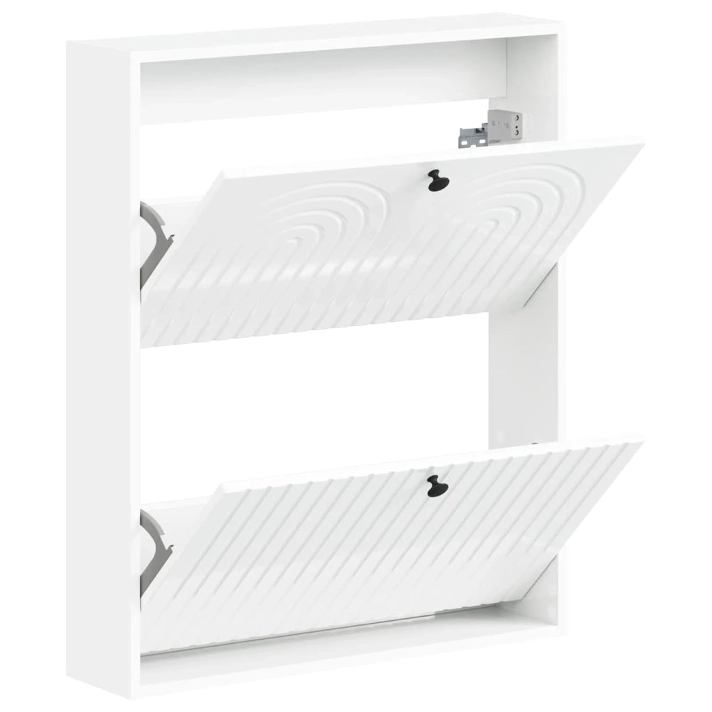 Mobiletto per Scarpe da Muro ALKMAAR 71 x 17 x 86 cm 896199