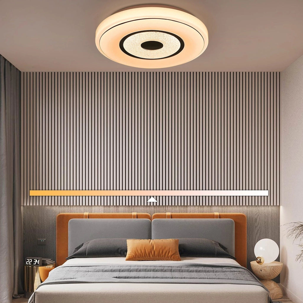 ZMH Lampada da soffitto LED RGB luce bianca diurna dimmerabile camera sala pranzo soggiorno