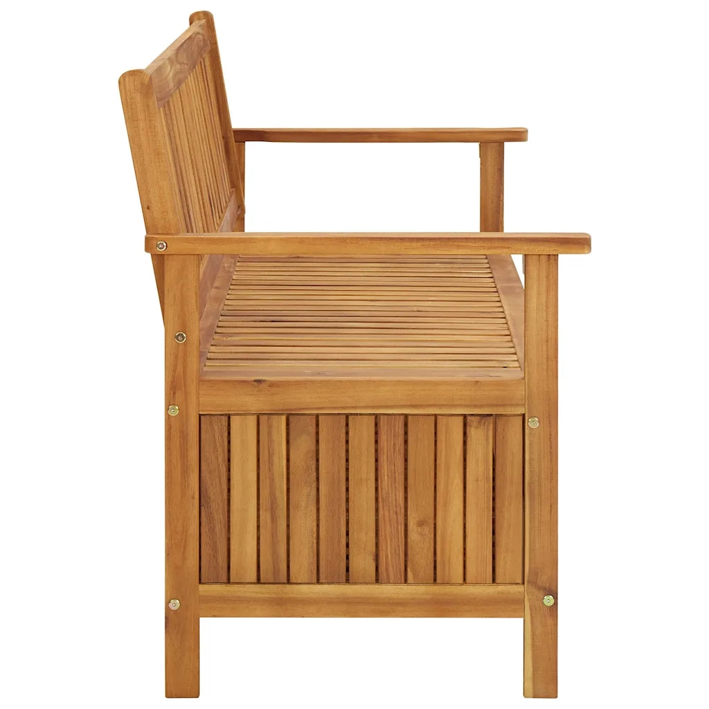 Cassapanca da Giardino 148 cm in Legno Massello di Acacia 310280