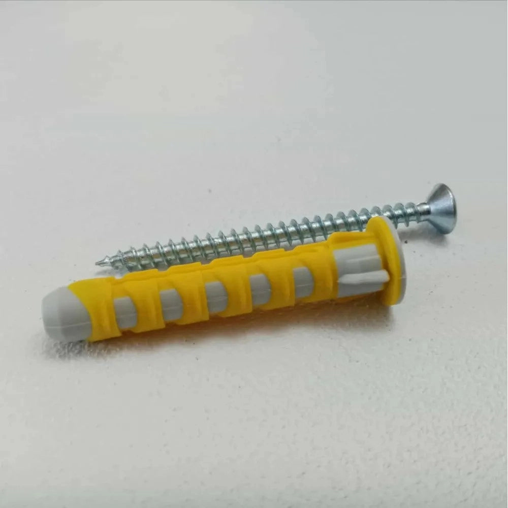 Nobex ecm2 da 8mm con vite - 80pz tassello bimateriale universale