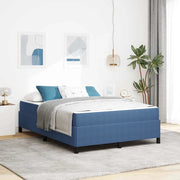 Struttura del letto con materasso-Giroletto Blu 140 x 200 cm Tessuto 455200