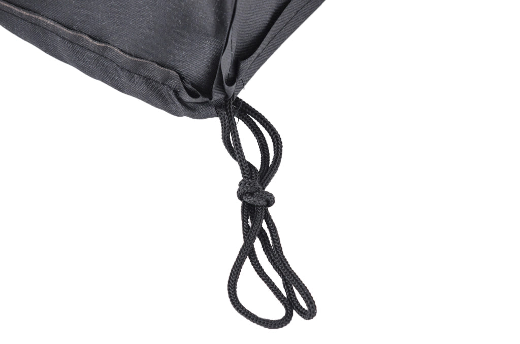 Copertura mobili da giardino 126x71x76 cm Bayamo nero