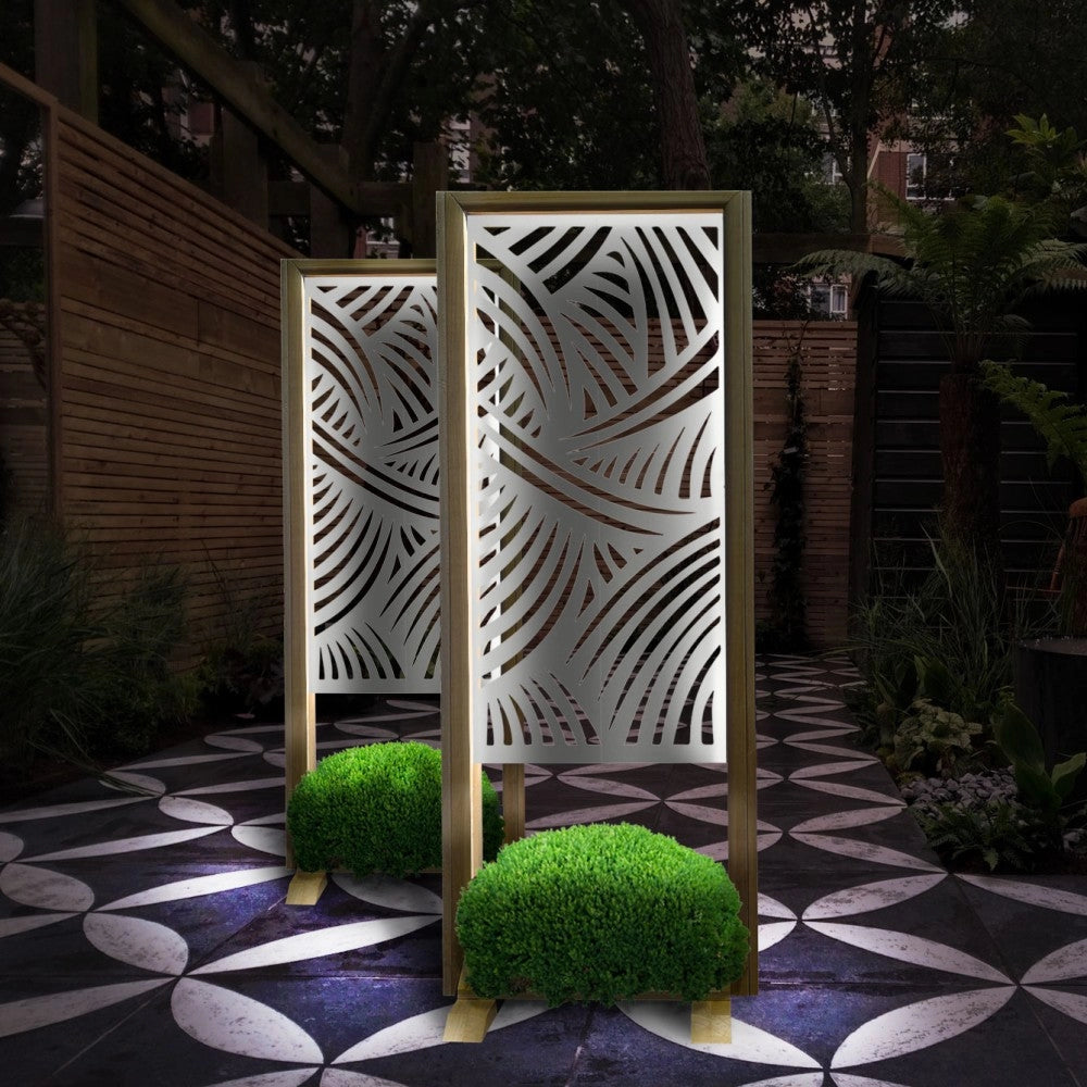 FASCE - Separè  - Paravento modulabile - 70x190cm - in Legno e PVC Colore: bianco