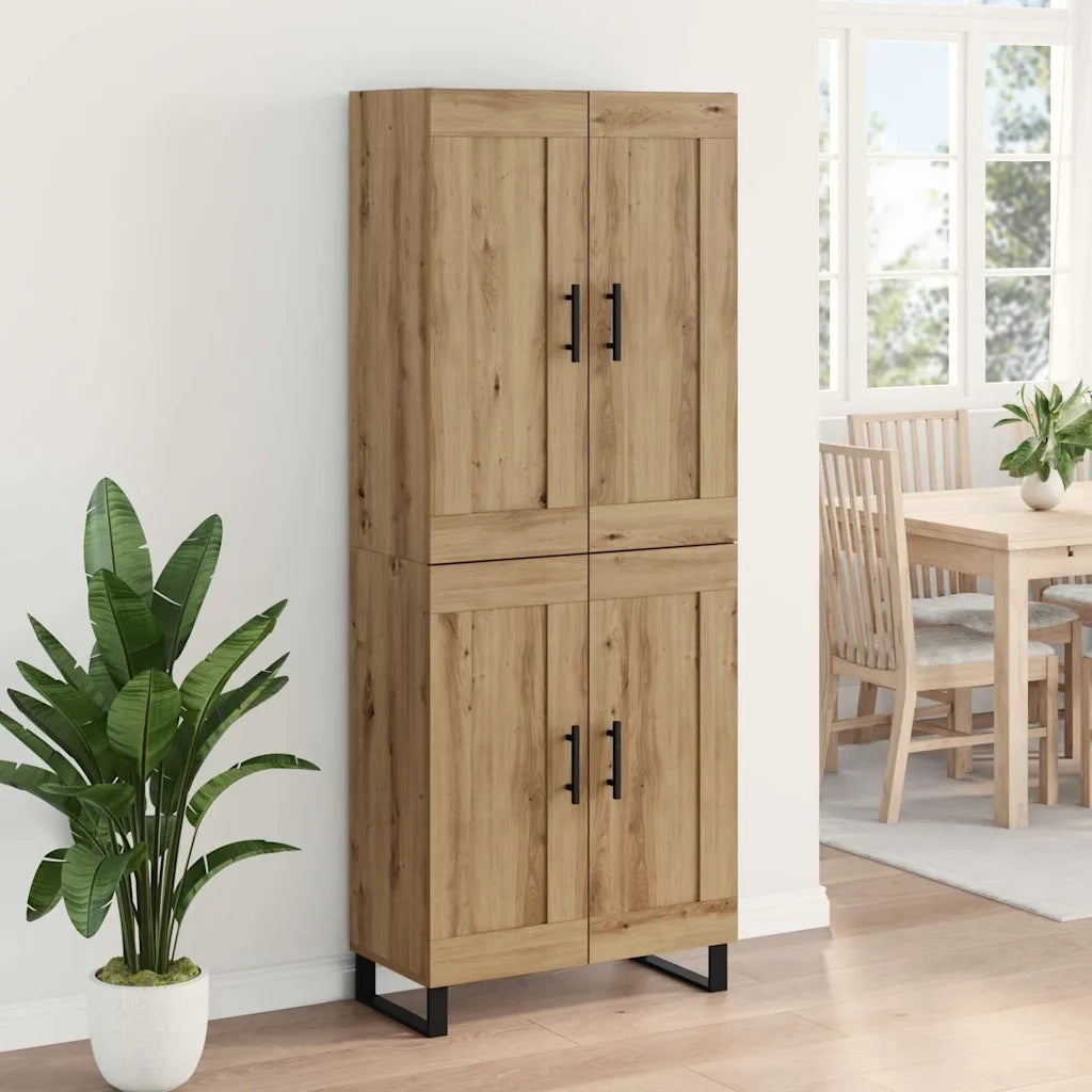 Credenza Rovere artigianale 69,5 x 34 x 180 cm