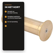 Fontana a forma di fungo - Nozzle per colonne d'acqua - Irrigazione - Raffrescamento giardino - Installazione semplice - Sproeikop adattabile