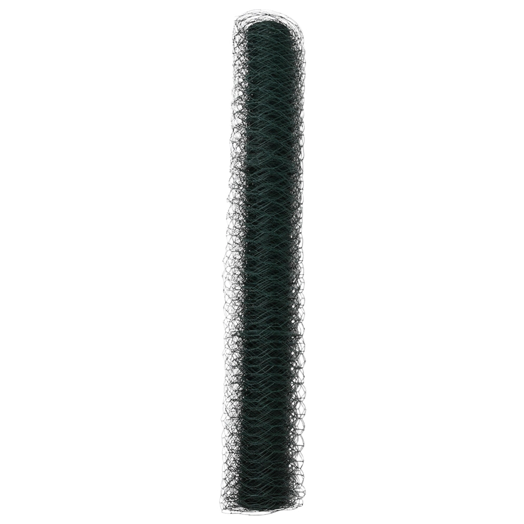 Recinzione Esagonale Verde 1x100 m Acciaio