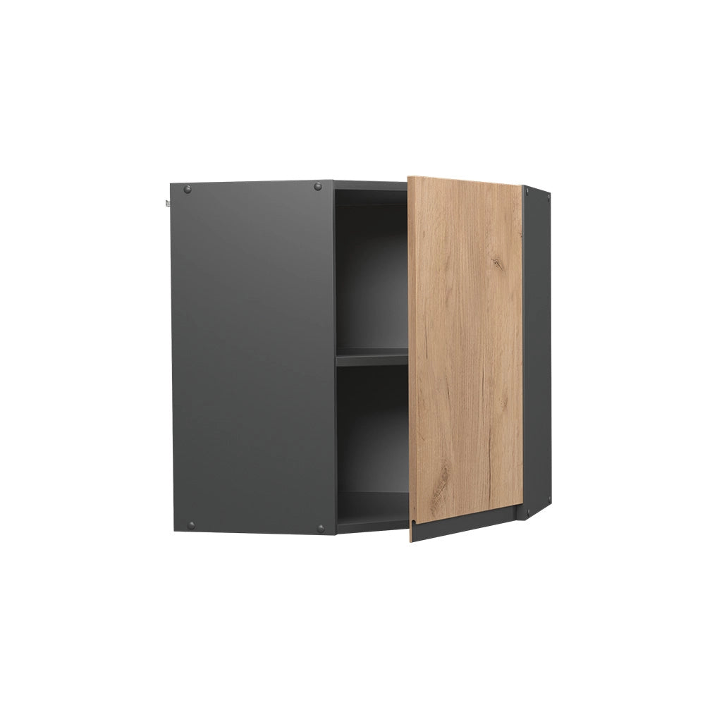 Vicco Mobile angolare da cucina Quercia dorata 57 cm Forma a J