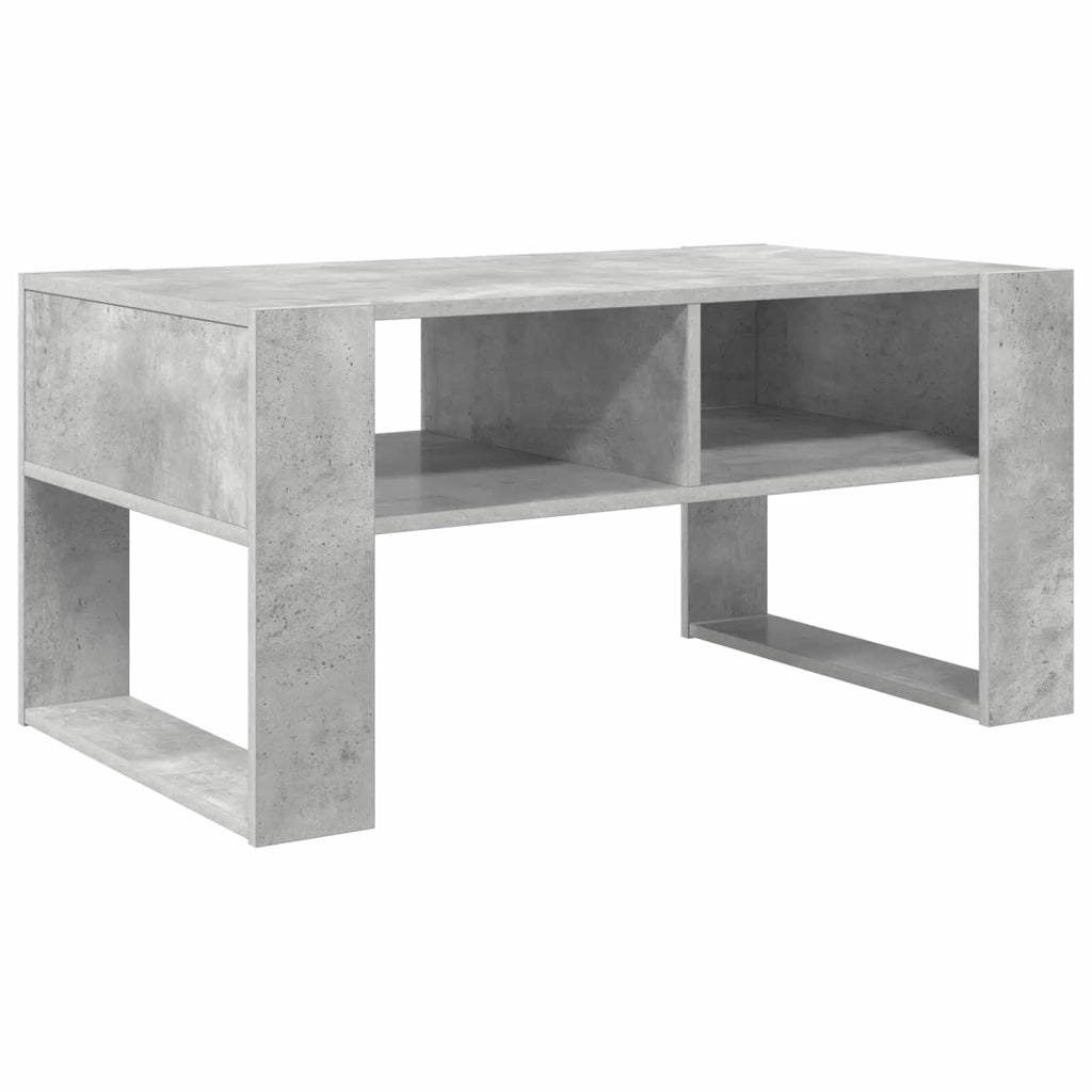 Tavolino da salotto Grigio cemento 92 x 53 x 45 cm 8000095