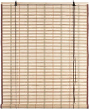 Raggiera in Bambù - Copertura Naturale per Finestre - Regolazione della Luce - Installazione Facile - 120 x 250 cm - Bambù